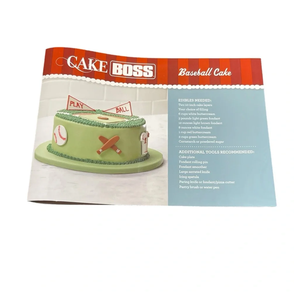 Cake‎ Boss 28 Piece Sports Cake Kit Cookie Cutters New (opened box) Never Used